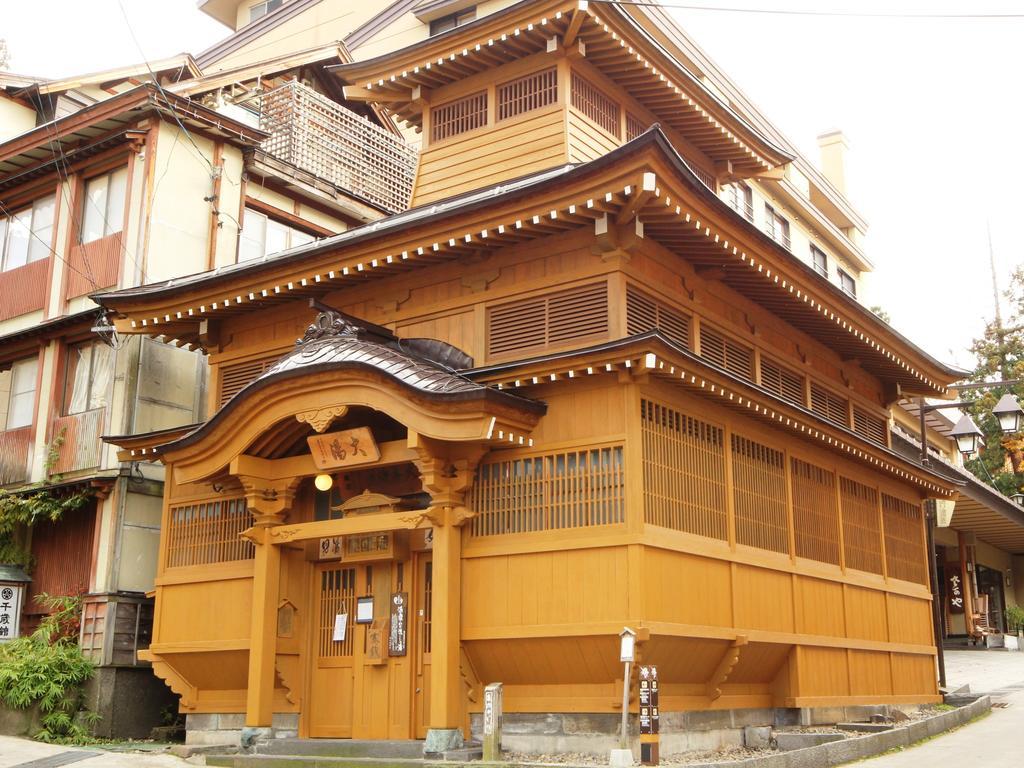 Hotel Honkan Gentaroya Nozawaonsen Exteriér fotografie